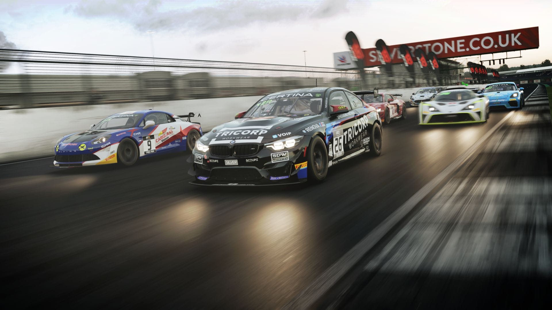 Assetto Corsa Competizione v1.5 and GT4 Pack DLC out now