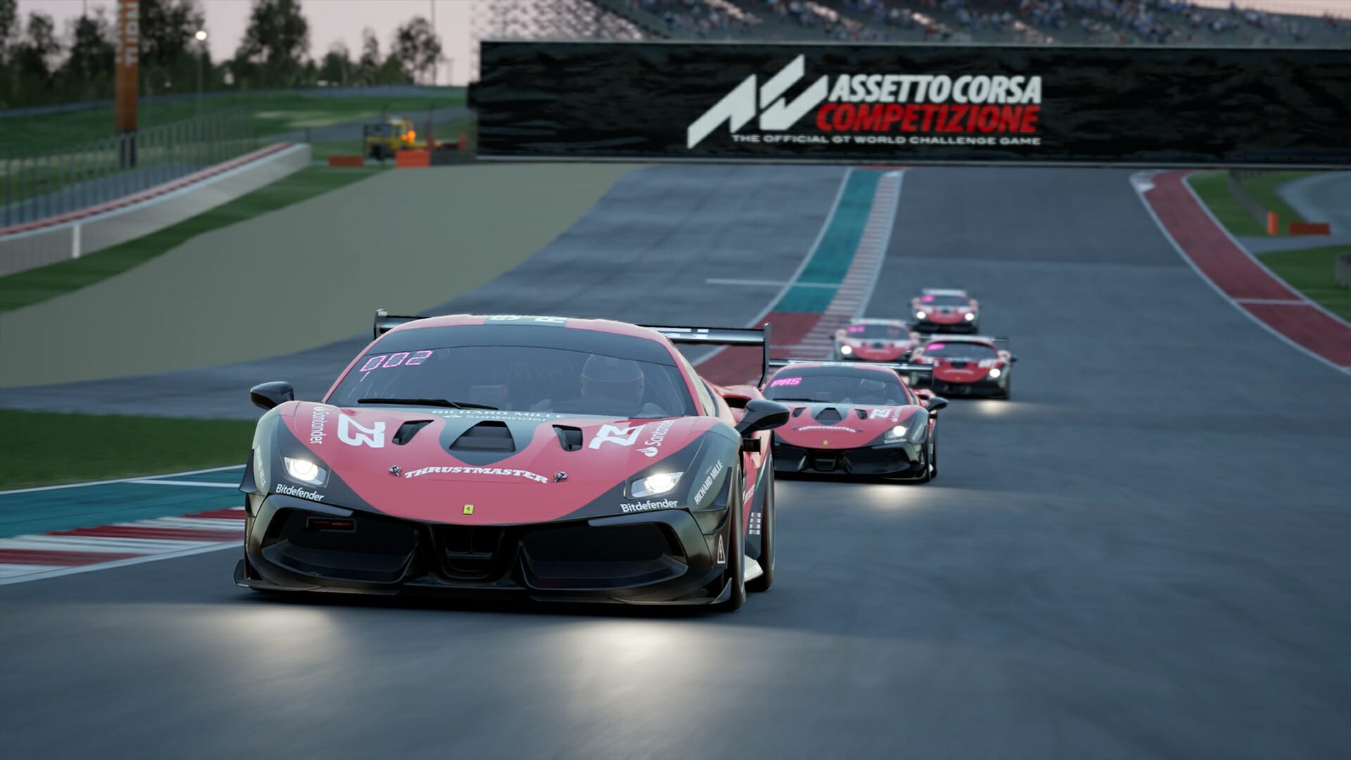 synergy of Ferrari and KUNOS Simulazioni on Assetto corsa and assetto corsa competizione in-game