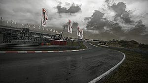 Adventurous Racing in Moody Weather: Cars Speeding on Zandvoort Circuit in Assetto Corsa Competizione