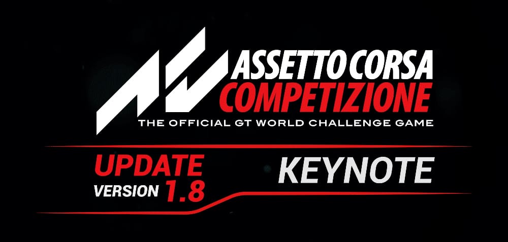 ASSETTO CORSA COMPETIZIONE keynote 1.8 LOGO
